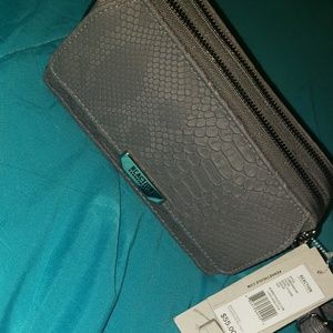 Grey Wallet purse